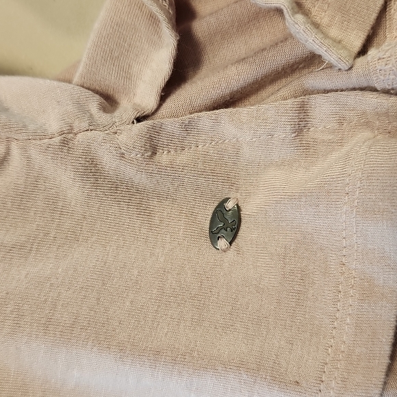 American Eagle Cold Shoulder Ombre T-Shirt - Picture 5 of 9